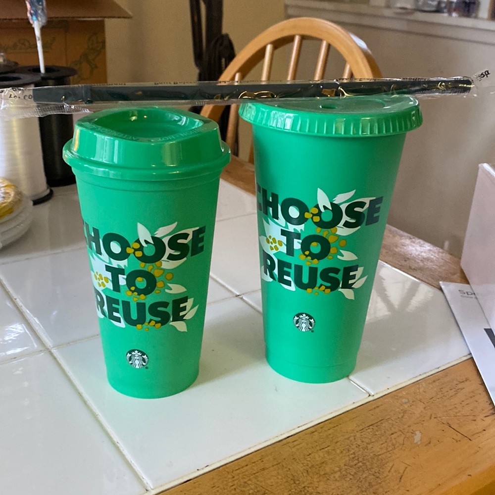 Starbucks cups